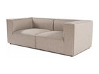 Luxameub 2-seater linen sofa UISE86099