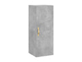 High sideboard, concrete grey, 34.5x34x180 cm, Mobenze engineering, SAWG96613