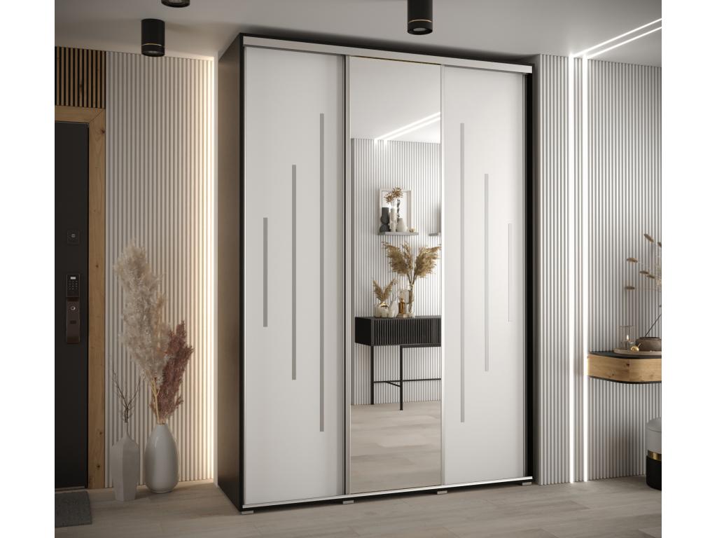 Luxameub 13 Sliding Door Wardrobe 235.2/200/45 3 Doors XUCH50238