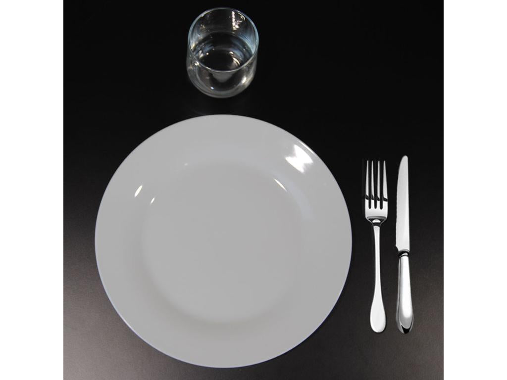 Round table 120 cm - Mobenze model, solid black base PRCK23150