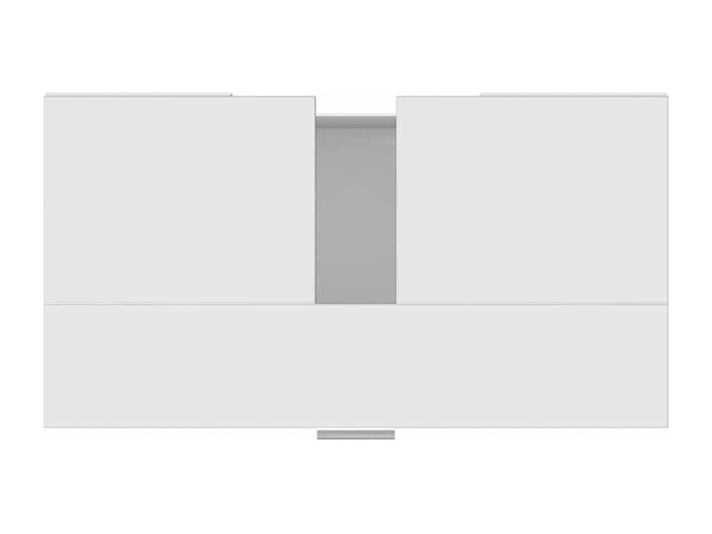 White bathroom cabinet 60x32x53.5 cm Mobenze engineering OLUI50883