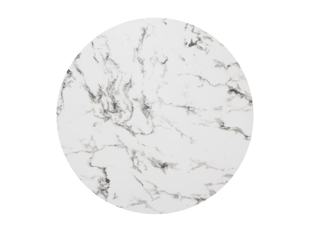 Mobenze Round Designer Dining Table 120cm White NJPI16381