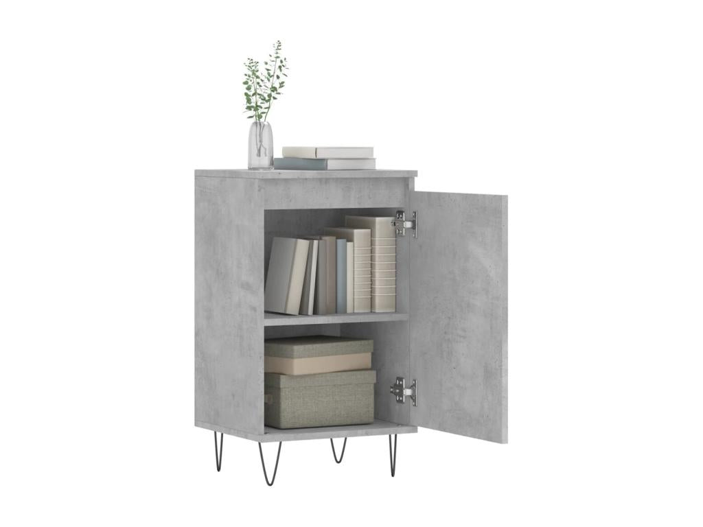 2-piece sideboard set, concrete grey, 40x35x70 cm, Mobenze engineering VEMV33724