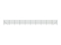Green wire mesh fence 1.4x25 m galvanized steel RVEM54694