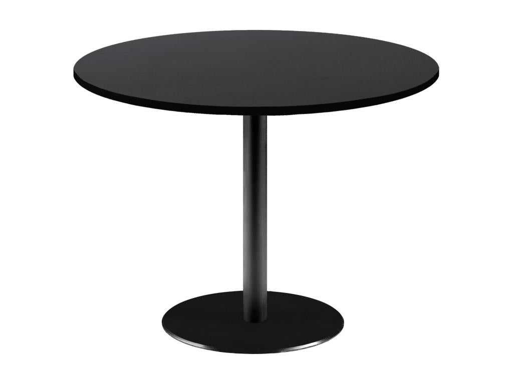 Round table 120 cm - Mobenze model, solid black base PRCK23150