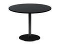 Round table 120 cm - Mobenze model, solid black base PRCK23150