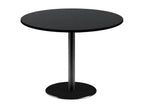 Round table 120 cm - Mobenze model, solid black base PRCK23150