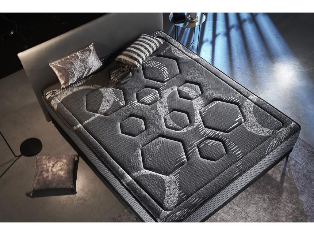 Pocket spring mattress 80x180 Graphene Night Mobenze Height 30 /-2. GRJO08806