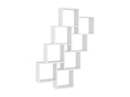 Mobenze White wall shelf 90x15x119 cm Mobenze engineering AMDD50698