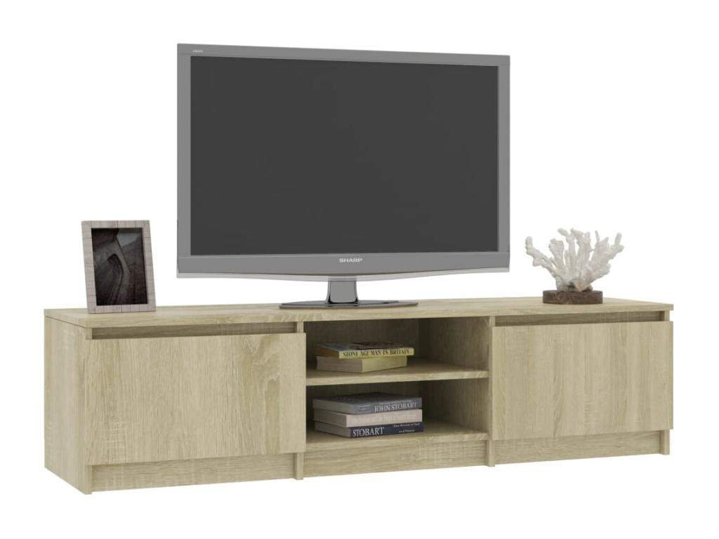 Mobenze Oak TV Stand 140x40x35.5 cm Engineered Mobenze UDPM69882