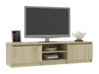 Mobenze Oak TV Stand 140x40x35.5 cm Engineered Mobenze UDPM69882