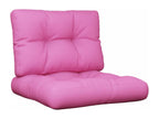 2-piece pink fabric pallet cushions FVDD72004