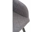 Gondola chair - Fabric / Metal - Grey - Mobenze BAJF70166