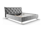 Bed - silver - Mobenze RZFW72609