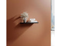 Wall shelf for living room/dining room in black, 60x20x2.2cm, Mobenze NTTZ70857