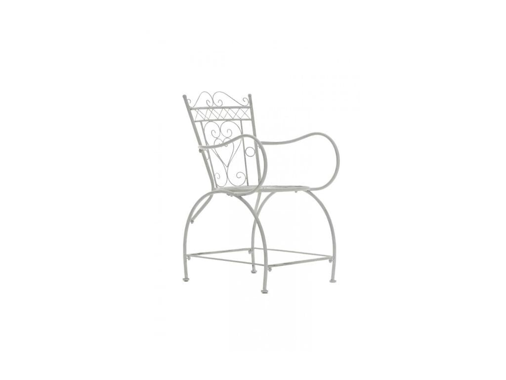 Garden chairs - Metal / Metal - Antique white - Luxameub RNMW86203