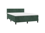 Mobenze bed base and mattress, dark green, 140x200 cm, Mobenze WBZJ15321