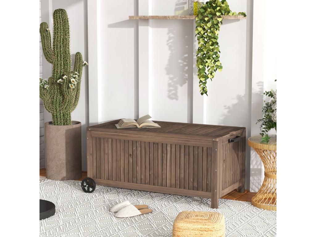 Storage chest in brown, 114x58.5x51 cm, 20 0008313 QVMZ77745