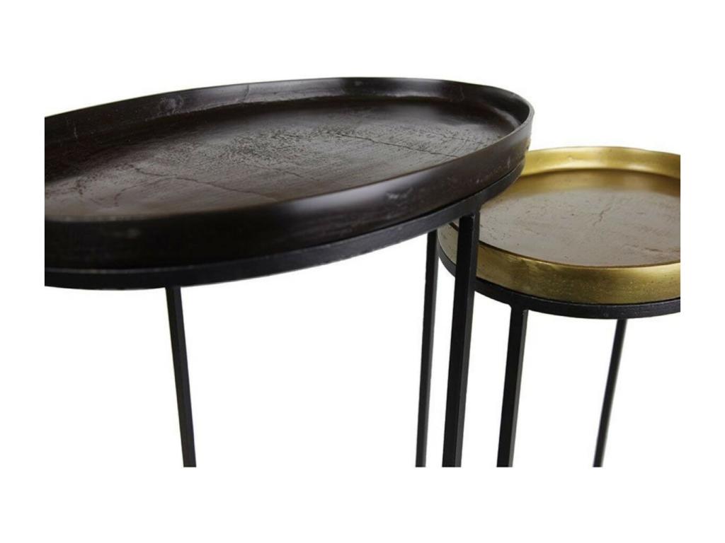 Luxameub Removable Tray Set of 2 Pieces Luxameub Black - Luxameub JCOQ91721