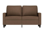 2-seater sofa, brown, 120 cm, fabric, UWDR00015