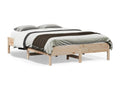 Bed frame 135x190 Solid pine wood MJGV95877