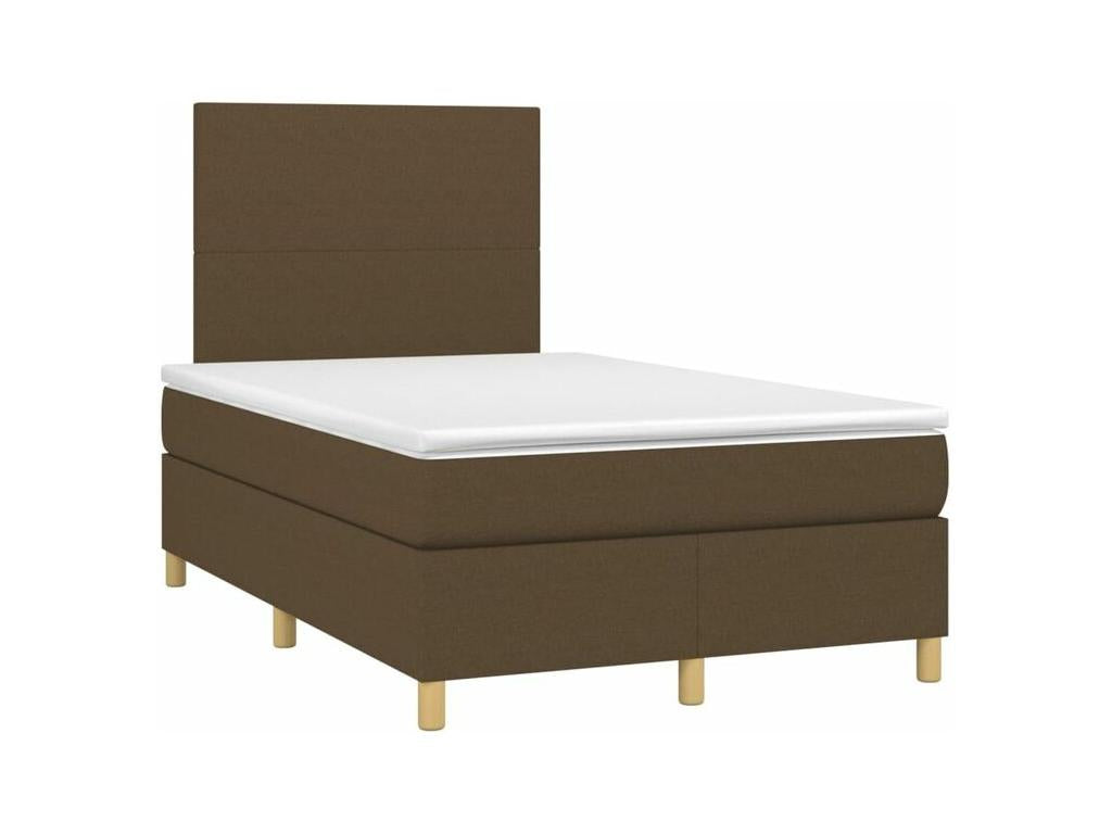 Mobenze bed base with dark brown mattress 120x200 KKYD04368