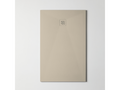 Extra-flat Mobenze shower tray - Mobenze texture in beige polyester - L170 x W80 x H2.6 cm - Mobenze AQMK74228