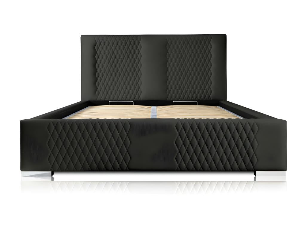 Storage bed 160x200 cm, black - Mobenze Collection EKLD84708