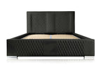 Storage bed 160x200 cm, black - Mobenze Collection EKLD84708