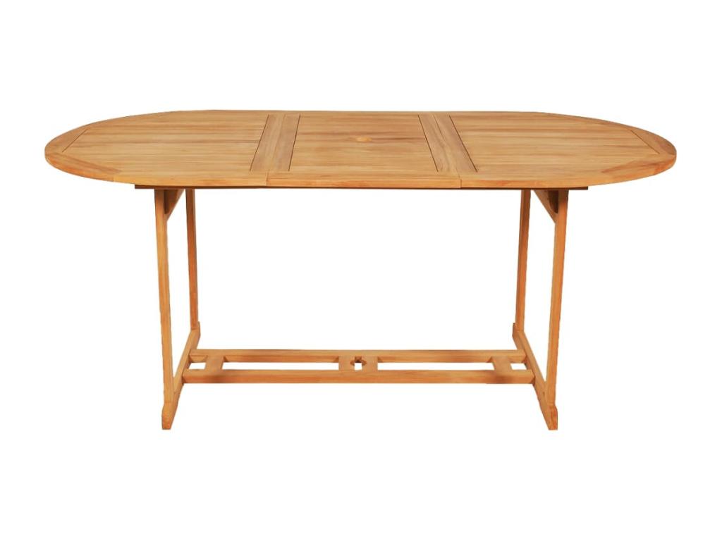 Mobenze 9-piece garden furniture set in solid teak JYBA55285