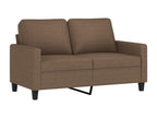 2-seater sofa, brown, 120 cm, fabric, UWDR00015