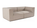 Luxameub 2-seater linen sofa UISE86099