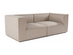 Luxameub 2-seater linen sofa UISE86099
