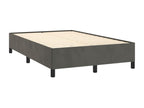 Mobenze bed base with dark grey LED mattress 120x190 cm RDPF31312