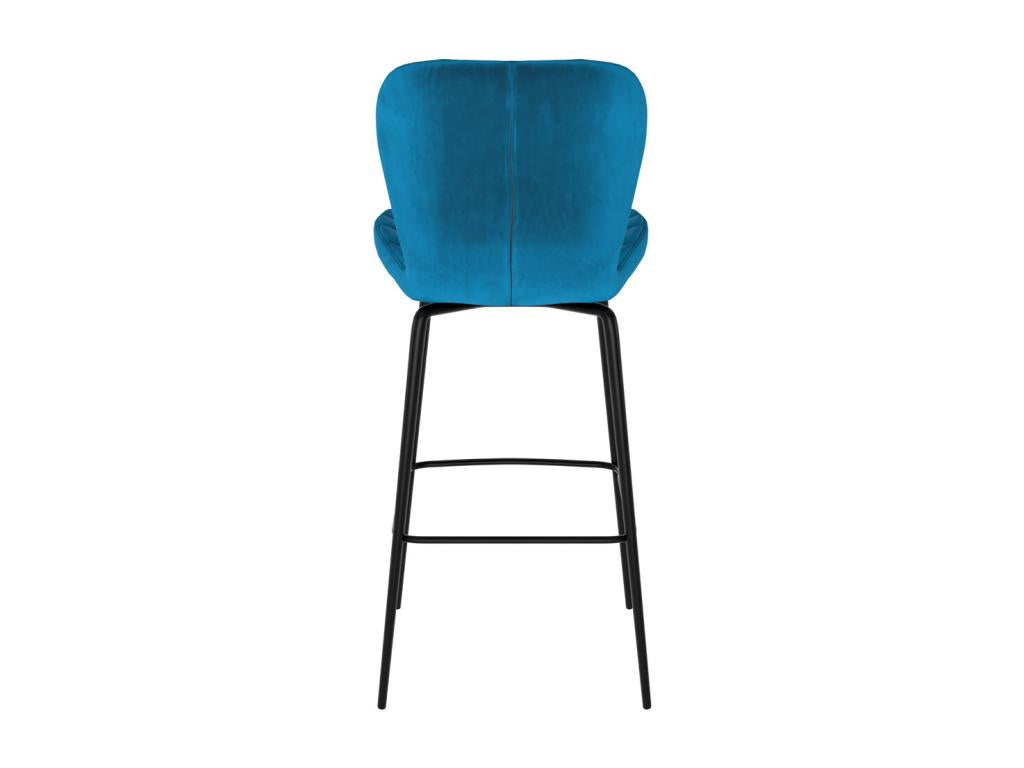 Set of 2 blue Mobenze bar stools, 75 cm - Mobenze URZG91286