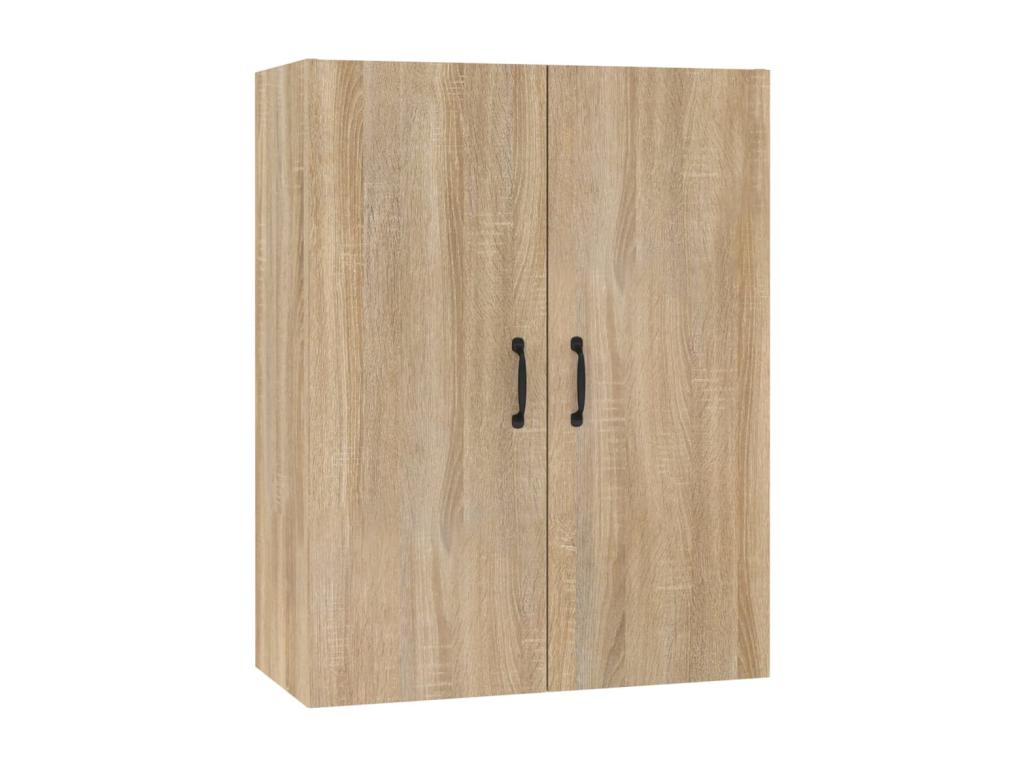 Luxameub Oak Wall-Mounted Wardrobe 69.5x34x90 cm Engineered Wood IYEY10955