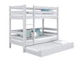 Mobenze bunk bed - with drawer for mattress N01 Grey 120x190 UCEA87063
