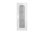 Wall-mounted cabinet, glossy white, 34.5x34x90 cm, WZDF07648
