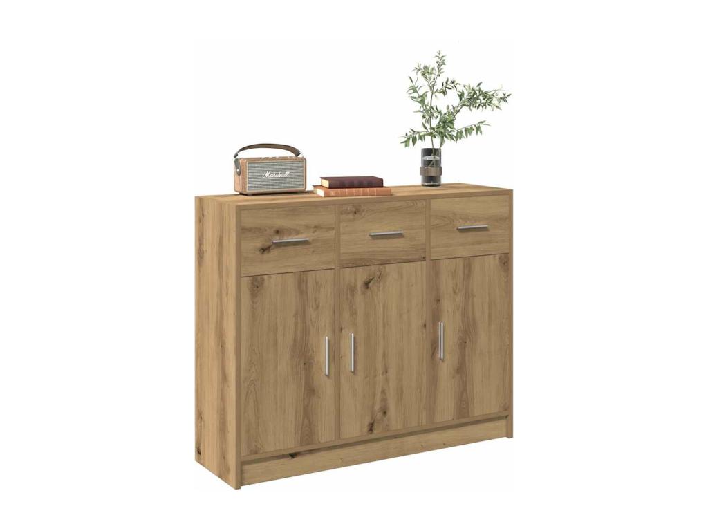 Handcrafted oak sideboard 91x28x75 cm Mobenze engineering JRTJ68703