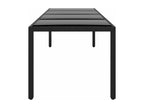 Garden table 250x100x75 cm Tempered glass and woven resin PFVE63380