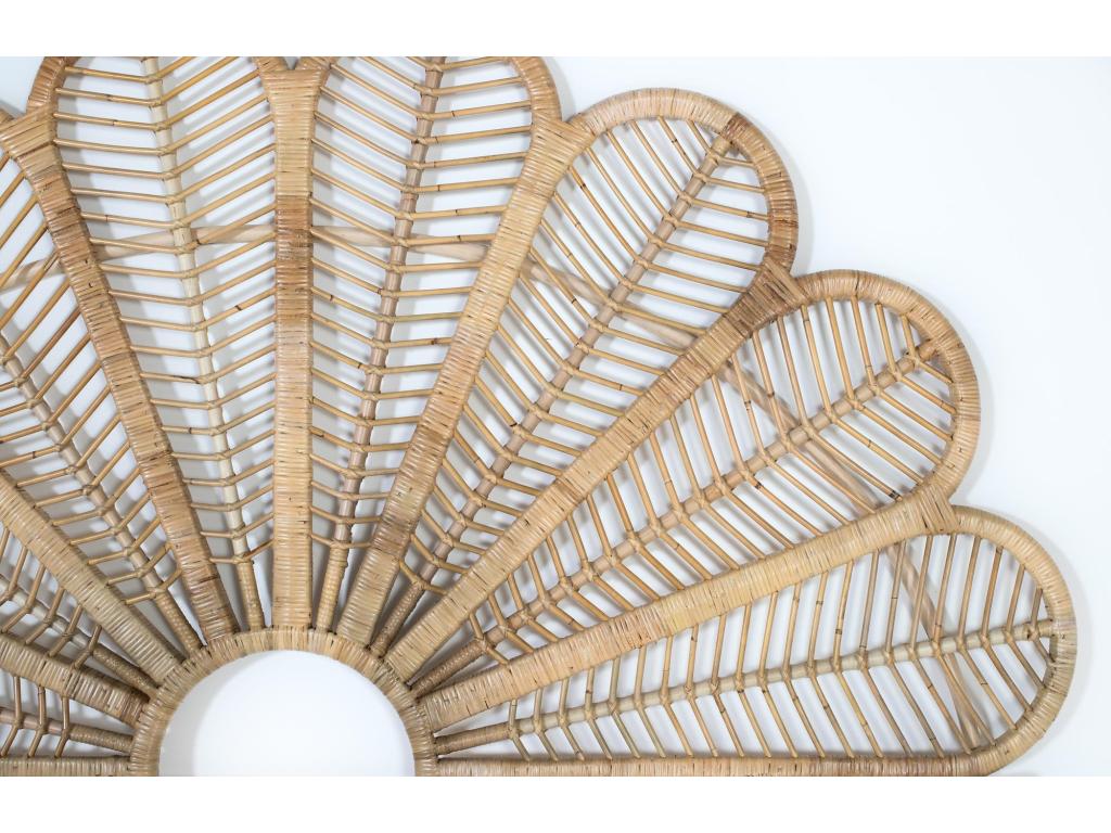 Rattan headboard 165 cm Organic Mobenze TWSP54424