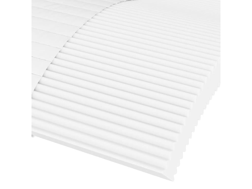 White foam mattress 90x200 cm firmness H2 H3 EYDW61688