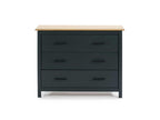 Mobenze/Blue 3-Drawer Chest - Mobenze FXRQ81188