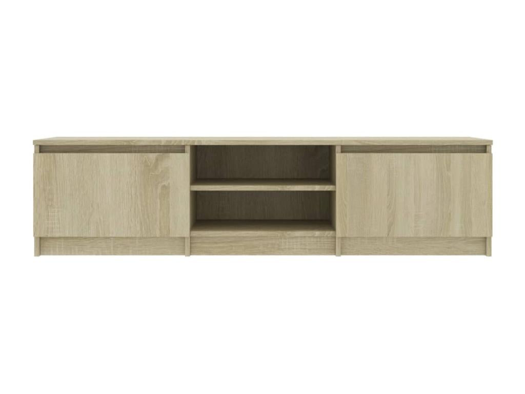 Mobenze Oak TV Stand 140x40x35.5 cm Engineered Mobenze UDPM69882