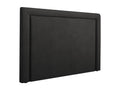 Mobenze - Mobenze Headboard 140x120cm in black looped weave - 140x8x120cm CUCE88641