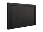 Mobenze - Mobenze Headboard 140x120cm in black looped weave - 140x8x120cm CUCE88641