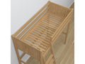 Oak loft bed N04 Natural Oak 90x190 NVTJ49811