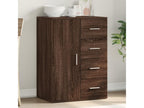 Brown oak sideboard 59x39x80 cm Mobenze engineering BDPW67066