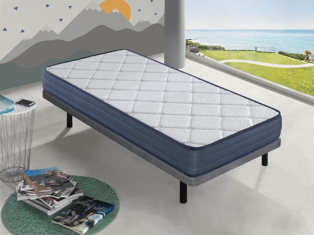 100x200 Mobenze Mattress, 18 cm Thick, Memory Foam - 2 Sides, Summer/Winter - Independent Sleeping Zones CHDQ94442