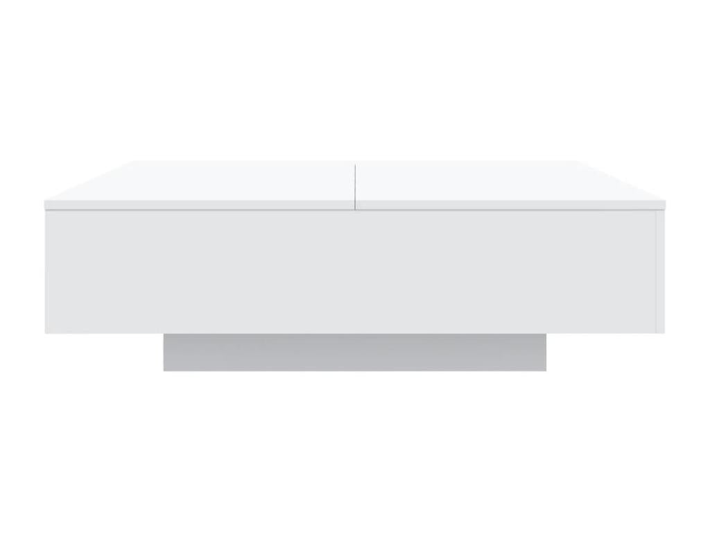 White coffee table 100x100x31 cm Mobenze engineering IMNF05576